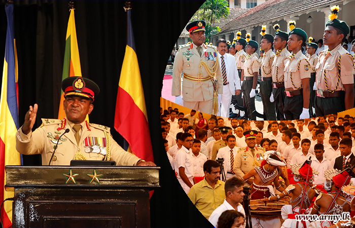 Thurstan College Extends Warm Reception & Felicitates the Army COS