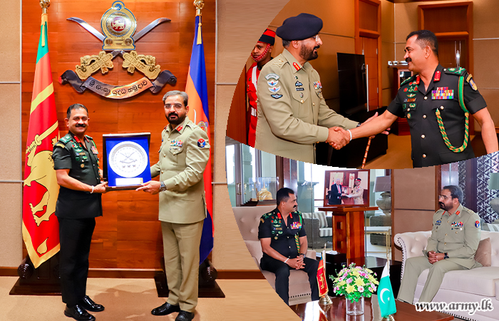Delegation of Pakistan Joint Staff Headquarters Visits Army Headquarters