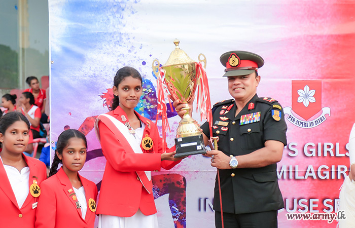 Major General A.H.L.G Amarapala RWP RSP ndc psc Graces St. Paul's Girls' Sports Meet as Chief Guest