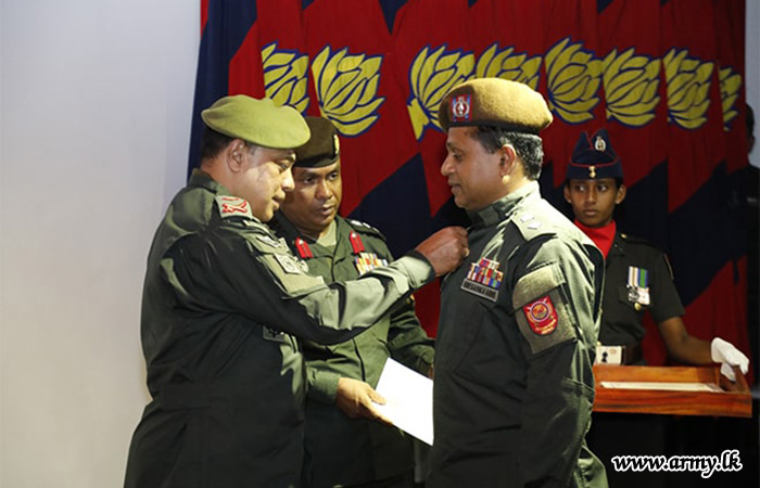 Engineer Officers and Other Ranks adorned with Qualification Badges