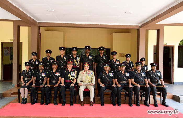 Colonel Commandant of CES Conducts Familiarization Visits