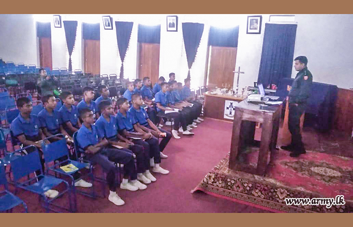SFHQ - Central Conducts a Workshop for St. Thomas College Cadets