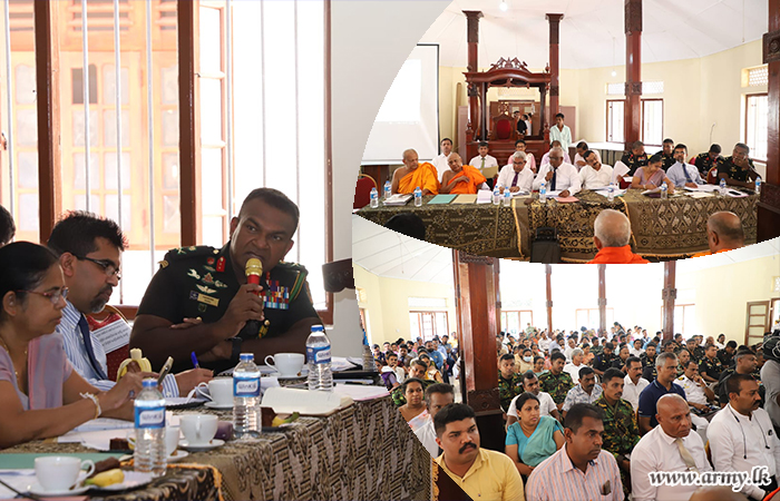 යුද්ධ හමුදා මාණ්ඩලික ප්‍රධානී ජාතික වෙසක් උත්සවය - 2024 සංවිධානය කිරීමේ මූලික සාකච්ඡාවට සහභාගී වෙයි