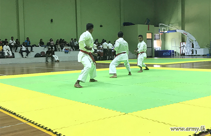 Army Players Triumph at Karate Championship