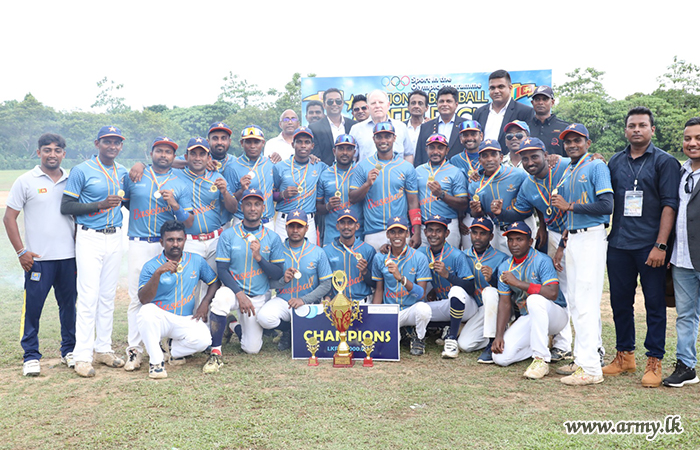 ජාතික බේස්බෝල් සුපර් ලීග් - 2024 තරඟාවලියේ ජය ශ්‍රී ලංකා යුද්ධ හමුදාවට 
