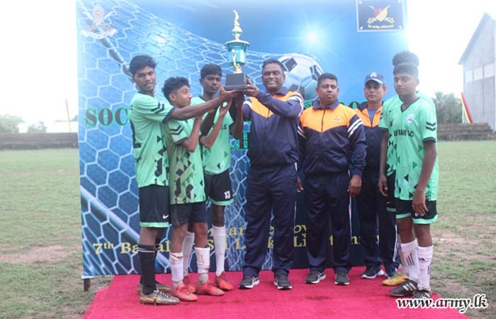 55 පාබල සේනාංකයේ මූලිකත්වයෙන් ප්‍රදේශයේ එකමුතුභාවය සහ සුහදතාවය වර්ධනය කිරීමේ අරමුණින්  පාපන්දු තරඟාවලියක්