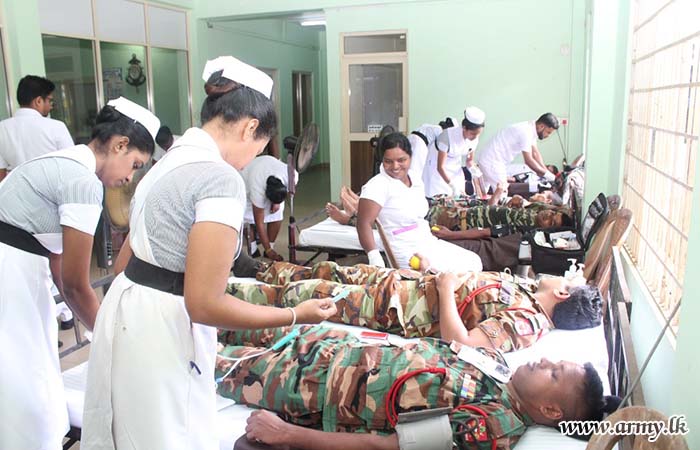 55 Infantry Division Conducts a Blood Donation Programme