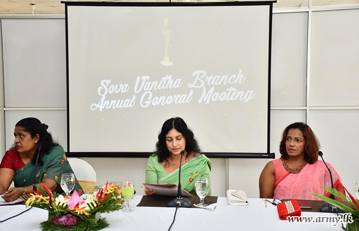 ශ්‍රී ලංකා සංඥා බලකා සේවා වනිතා ශාඛාවේ වාර්ෂික මහා සභා රැස්වීම පවත්වයි 