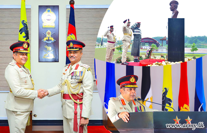 இலங்கை இராணுவ தொண்டர் படையணி தலைமையக தளபதிக்கு பிரியாவிடை