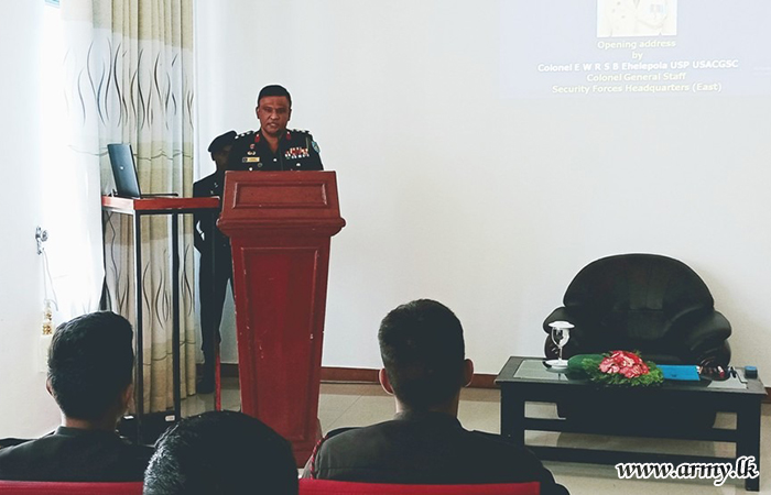 SFHQ (E) Organizes a Refresher Course for the Officers