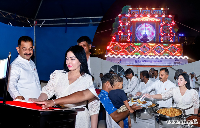 இராணுவத் தளபதி ஜனாதிபதி செயலக வெசாக் பக்தி பாடல் - 2024 ல் பங்குபற்றல்