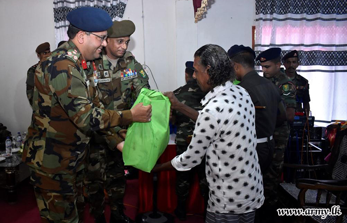 Donation of Dry Ration and Essential Items for Needy Families in 212 Infantry Brigade