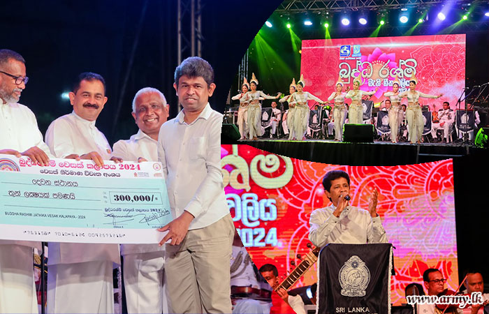 இராணுவத் தளபதி 17 வது புத்த ரஷ்மி  பக்தி கீதாவலிய 2024 ல் பங்குபற்றல்