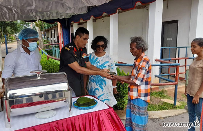 141 Brigade Conducts Dhamma Sermon and Vesak Dansala