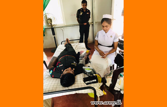 23 Infantry Division Hosts Successful Blood Donation Programme