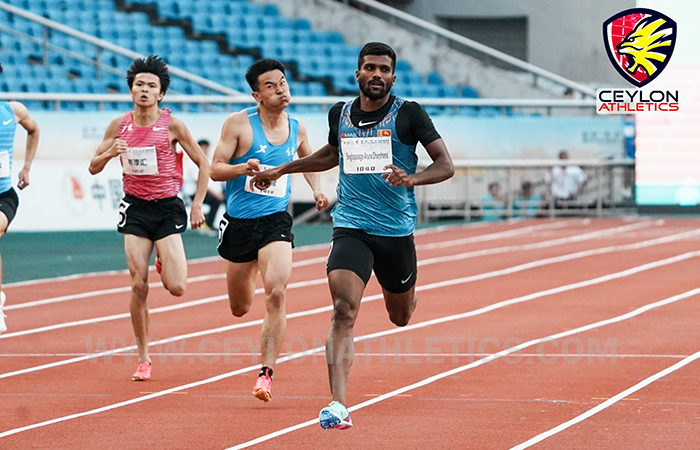 ‘2nd Belt & Road Athletic Invitation Meet’ තරඟාවලියේදී මාණ්ඩලික සැරයන් එස්.ඒ. දර්ශන රන් පදක්කමක් දිනාගනී