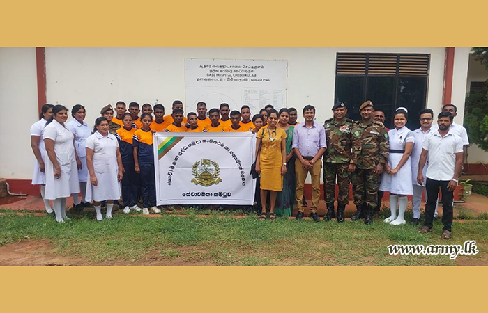 යුද්ධ හමුදා කෘෂිකර්ම හා පශු සම්පත් බලකා සේවා වනිතා ශාඛාවෙන් ප්‍රජා සත්කාරක වැඩසටහනක්
