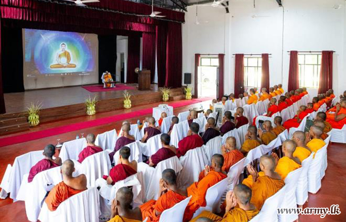 Four-Day Meditation Programme Conducted for Members of Maha Sangha
