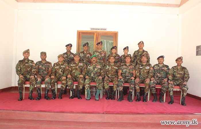 යුද්ධ හමුදා රෝහලේ කළමනාකරණ සහ නඩත්තු අධ්‍යක්‍ෂ මණ්ඩලයේ අධ්‍යක්‍ෂතුමන් පලාලි යුද්ධ හමුදා මූලික රෝහලේ නිරීක්‍ෂණ සංචාරයක