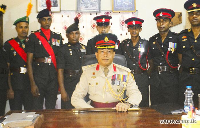 මුලන්කාවිල් බලඇණි පුහුණු පාසලේ නව සේනාවිධායක රාජකාරි අරඹයි
