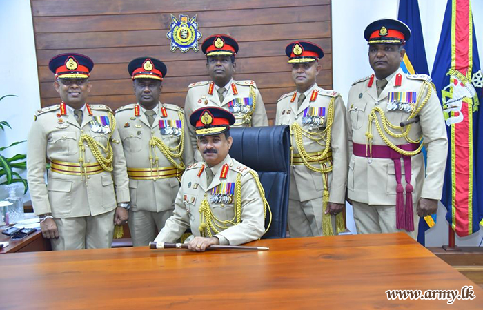 ශ්‍රී ලංකා යුද්ධ හමුදා භඨකාර්ය සම්පාදක අණසක මූලස්ථානයේ නව ආඥාපති රාජකාරි අරඹයි