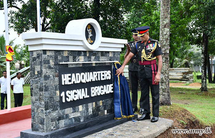 1 Signal Brigade Marks its 36th Anniversary