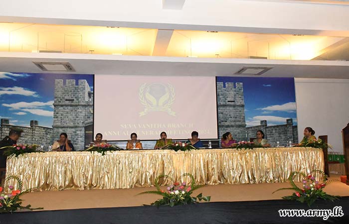 විජයබාහු පාබල රෙජිමේන්තු සේවා වනිතා ශාඛාවේ 27 වන වාර්ෂික මහසභා රැස්වීම සාර්ථකව පැවැත්වේ