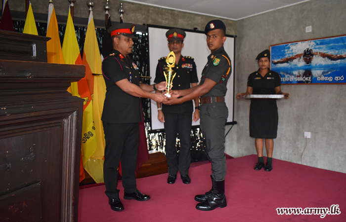 Completion of Basic Swimming and Life Saving Course No. 20 at SFHQ-W