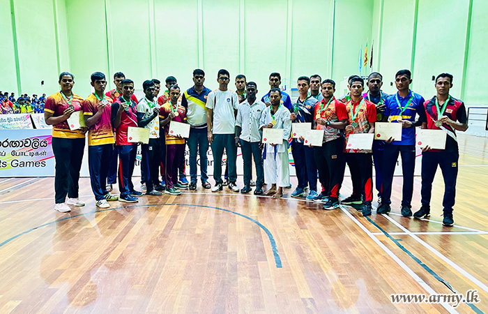 ‘48 වන ජාතික මහා ක්‍රීඩා උළලෙහි ජාතික මට්ටමේ කරාතේ තරඟාවලිය - 2024’ දී යුද්ධ හමුදා ක්‍රීඩක ක්‍රීඩිකාවන් විශිෂ්ඨ දක්‍ෂතා දක්වයි