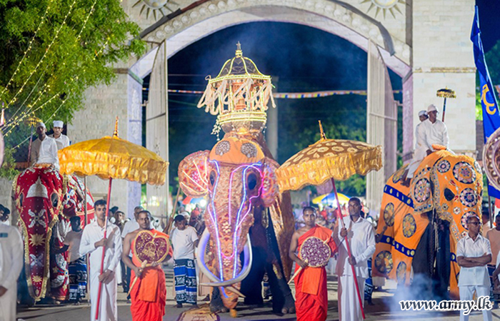 124th Poson Maha Perahera and Festival at Tissamaharama Temple