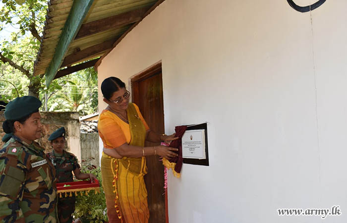 சந்துன்புர 3 வது இலங்கை இராணுவ மகளிர் படையணியில் புதிய நூலக வசதி