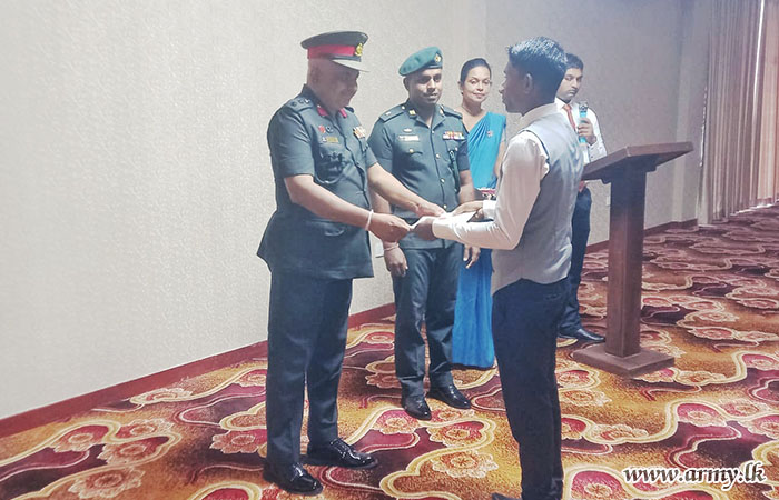 වාද්දුව ‘ලායා බීච්’ හෝටලය මගින් පවත්වන ලද මූලික භෝජනාගාර සහායක පාඨමාලාව සාර්ථකව අවසන්