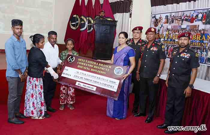 கொமாண்டோ படையணி சேவை வனிதையரால் மகப்பேற்று அத்தியாவசியப் பொருட்கள் விநியோகம் 