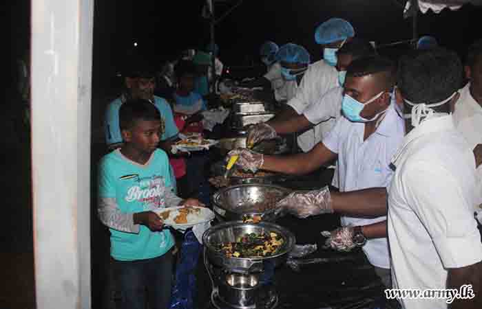 241 Infantry Brigade Hosts Mihindu Perahera and Dansal Programme on Poson Poya Day