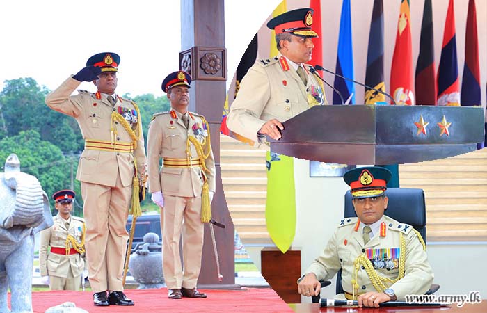 ශ්‍රී ලංකා යුද්ධ හමුදා ස්වේච්ඡා බලසේනාවේ නව සේනාවිධායකතුමන් රාජකාරි අරඹයි