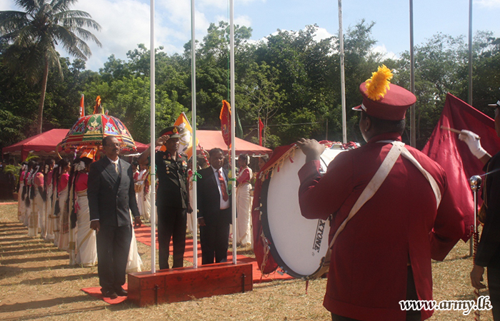 වවුනියාව කොට්ඨාශ පාසල් ක්‍රීඩා තරඟාවලිය සාර්ථකව පැවැත්වීම සඳහා 56 පාබල සේනාංකයේ සහයෝගය