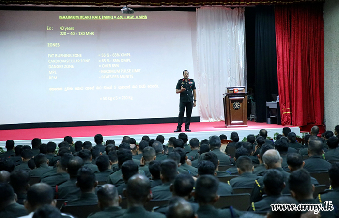 Lectures on Physical Maintenance Conducted at SFHQ – Jaffna