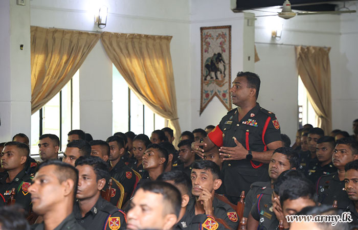 Security Forces (West) Hosts an Informative Lecture