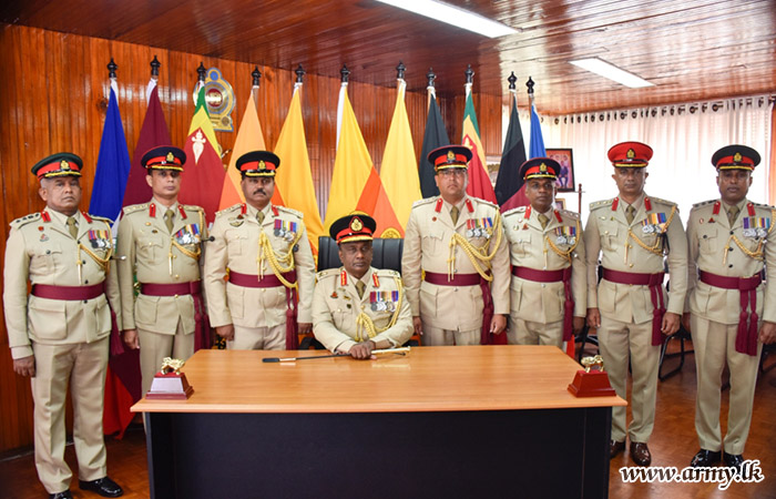 21 පාබල සේනාංකයේ නව සේනාංකාධිපති රාජකාරි අරඹයි