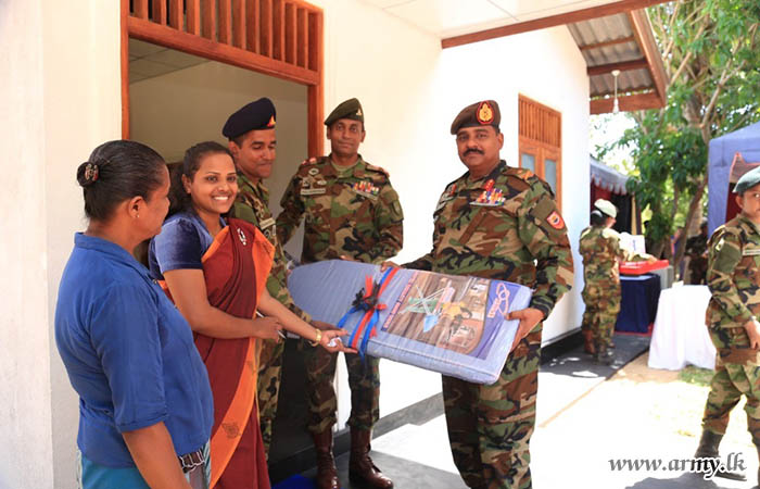 Troops of 9 SLA Construct New Home for Needy Soldier in Dimbulana
