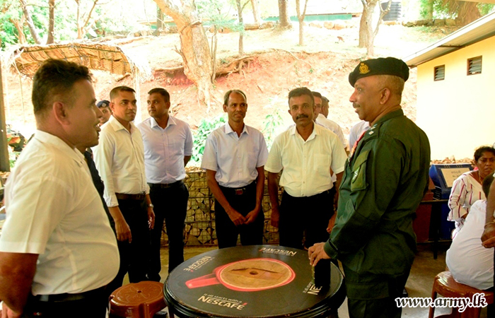 Get-Together Organized for Civil Servants and Families at 22 Infantry Division