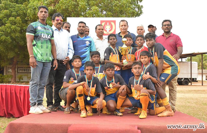 51 Infantry Division Hosts Under-14 Football Tournament