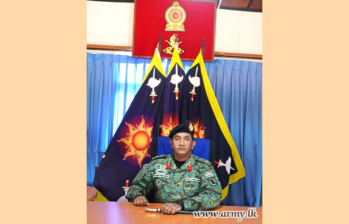57 පාබල සේනාංකයේ නව සේනාංකාධිපති ධූරයේ රාජකාරී අරඹයි
