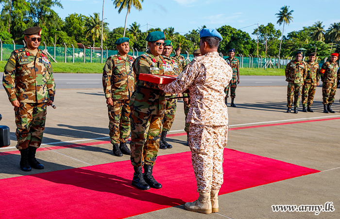 Second Group of Sri Lanka Guard Unit Concludes Mali Deployment and Arrives Sri Lanka