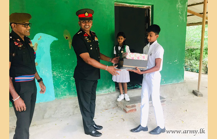 533 Infantry Brigade Extends Support to a Differently Abled Family Member