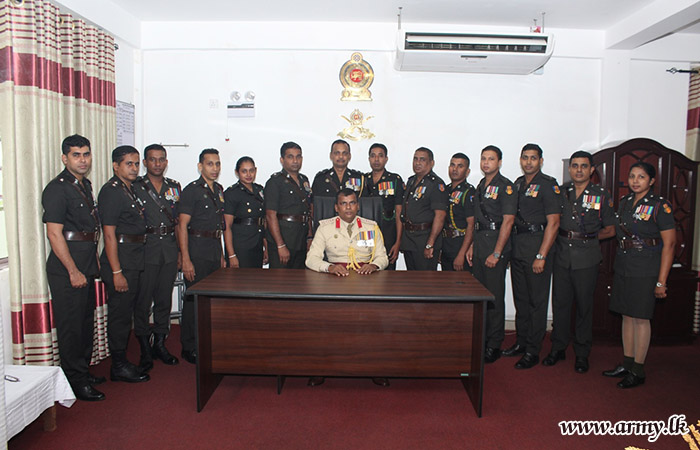යුද්ධ හමුදා  යහසාධක අධ්‍යක්‍ෂ මණ්ඩලයේ නව අධ්‍යක්‍ෂක ධූරයේ රාජකාරි අරඹයි