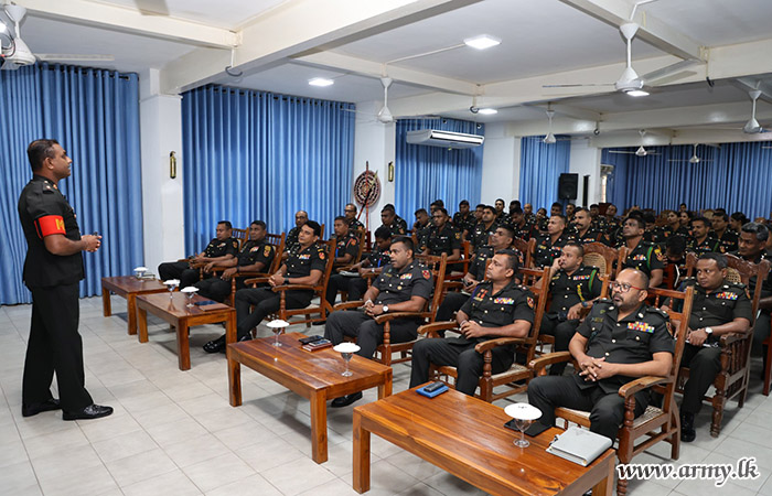 Programme on Crime Prevention and Discipline for Army Personnel
