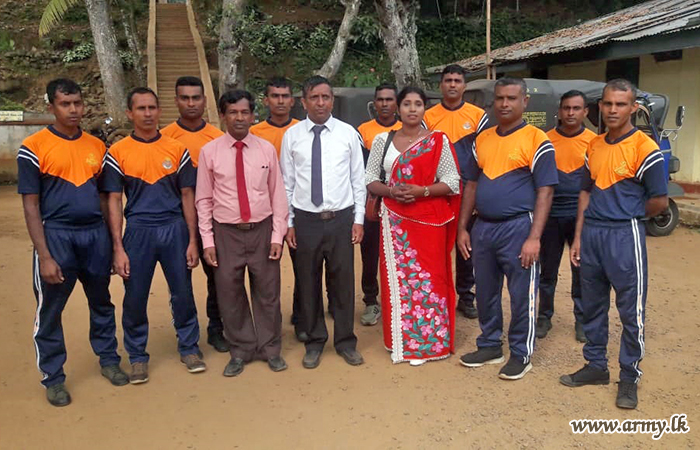 SF-Central Troops Assist the Numunukula Central College Marathon