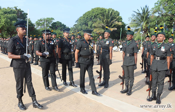 6 ශ්‍රී ලංකා සිංහ රෙජිමේන්තුවේ 37 වන සංවත්සරය අභිමානවත් අයුරින් සමරයි