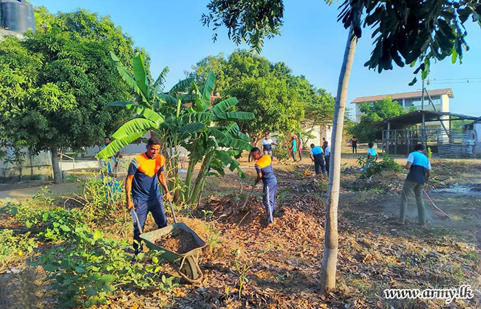 241 Infantry Brigade Conducts a Cleaning Programme